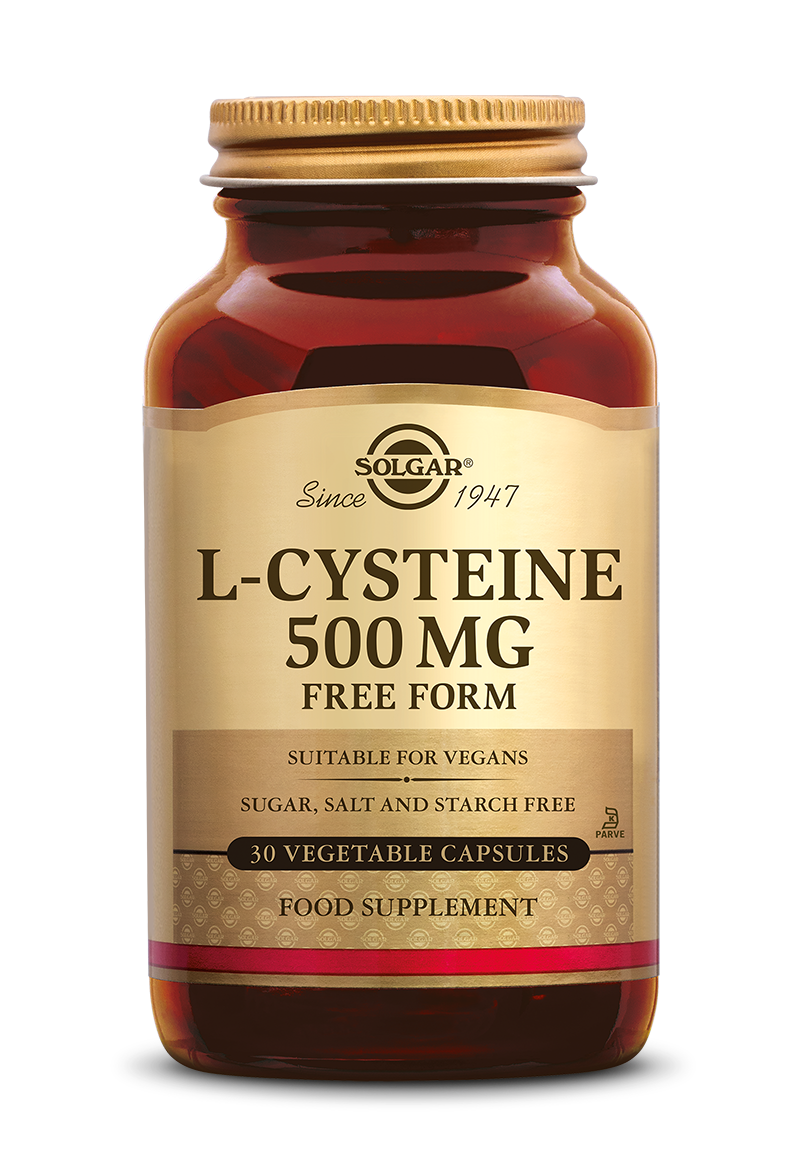 Solgar L-Cysteine 500 mg Capsules