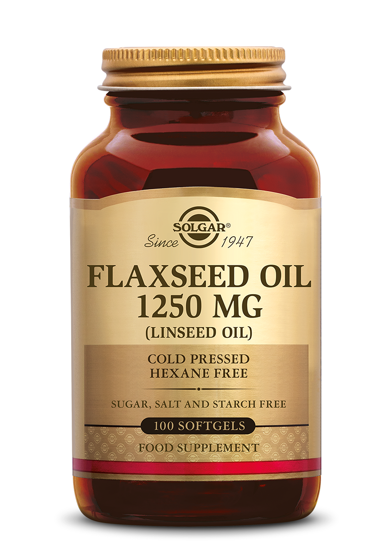 Solgar Flaxseed (Lijnzaad) Oil 1250 mg Softgel