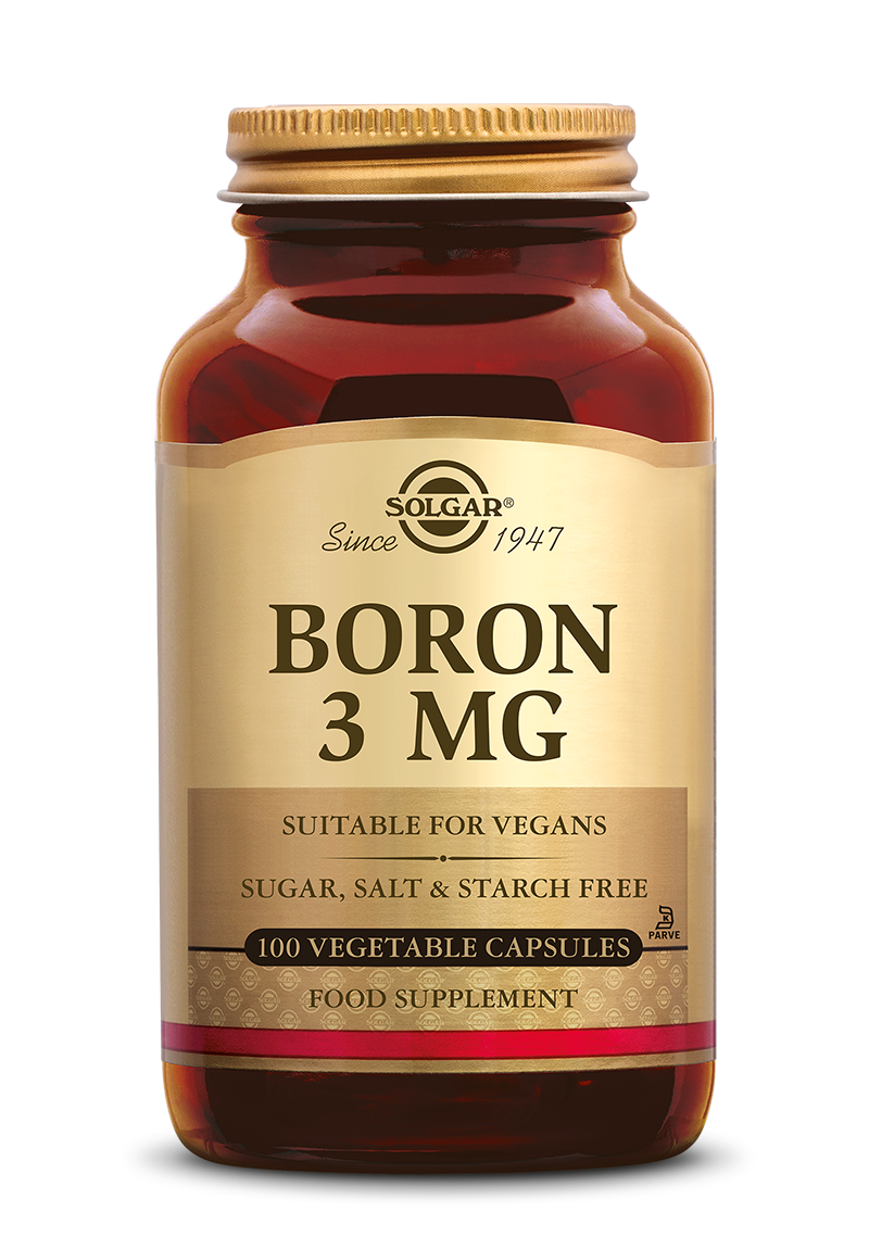 Solgar Boron (Borium) 3 mg Capsules afbeelding