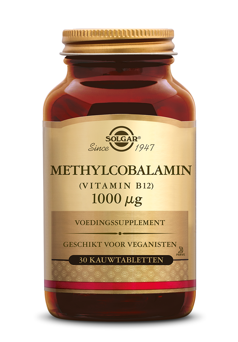 Solgar Methylcobalamine 1000 mcg Kauwtabletten afbeelding