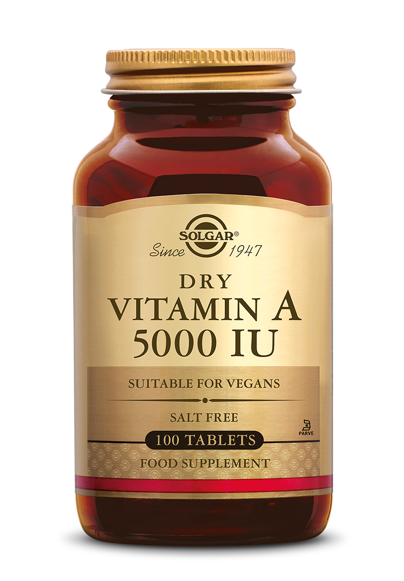 Solgar Vitamine A 5000 IU (1502 mcg) Tabletten