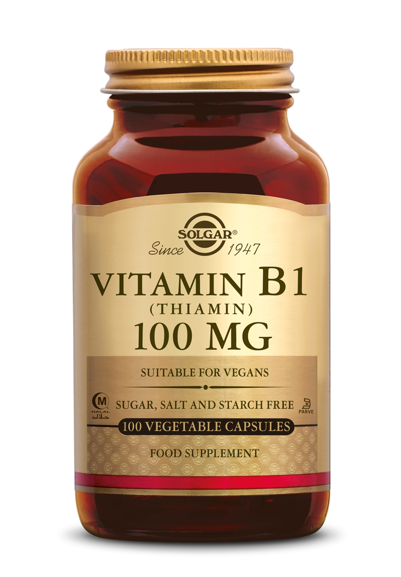 Solgar Vitamine B1 100 mg Capsules