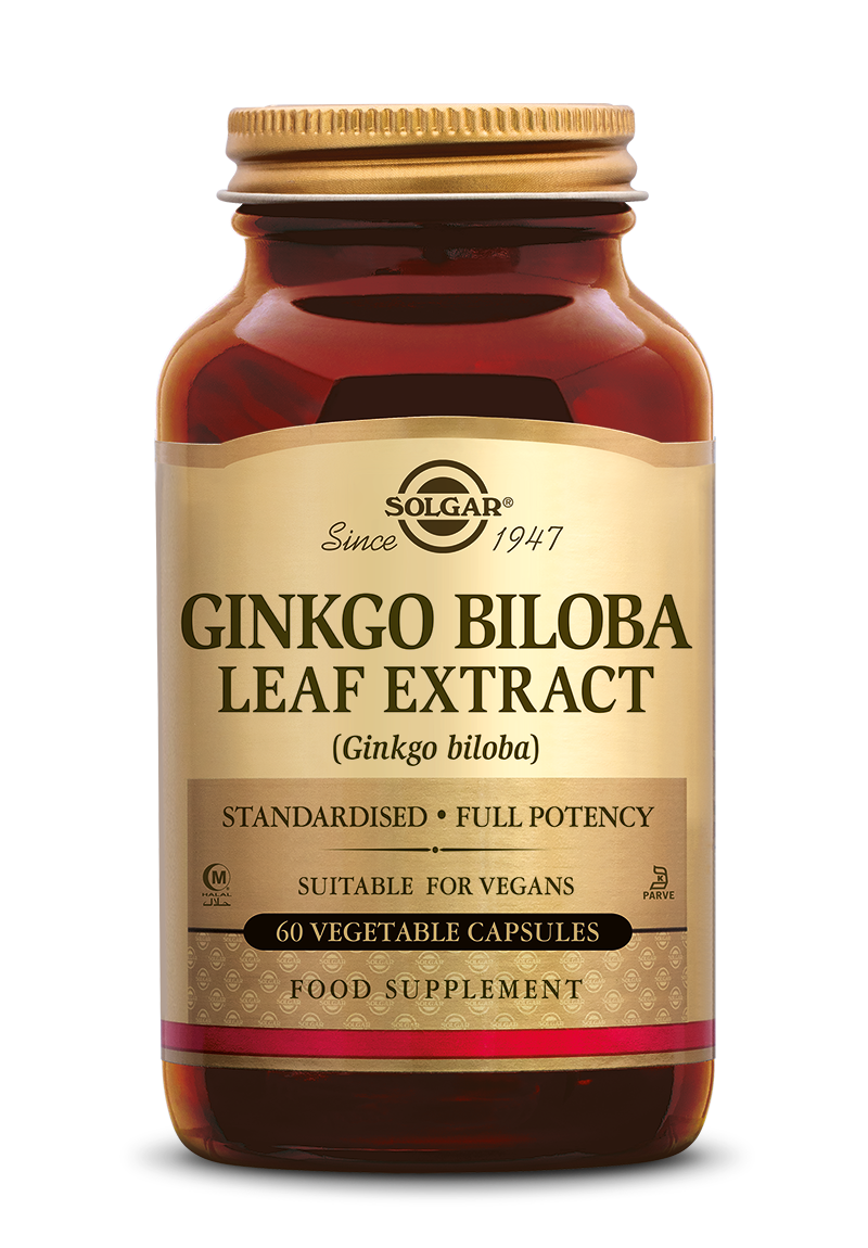 Solgar Ginkgo Biloba Leaf Extract Capsules