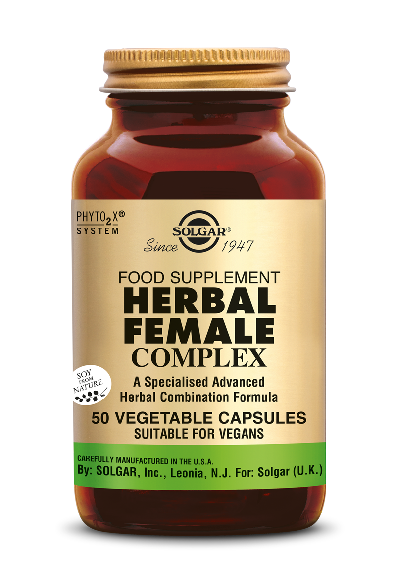 Solgar Herbal Female Kruiden Complex voor Vrouwen Capsules