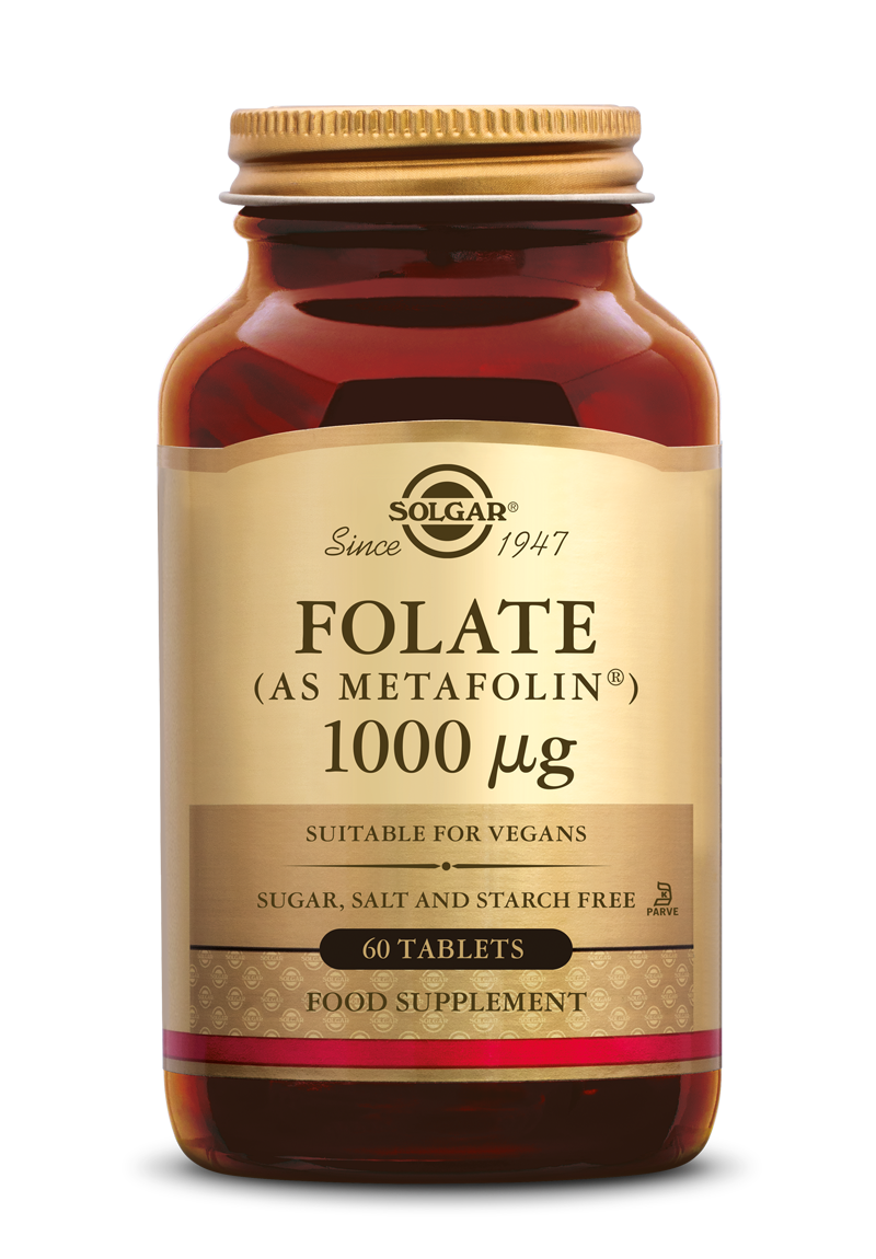 Solgar Folate (Folaat) 1000 mcg Tabletten afbeelding