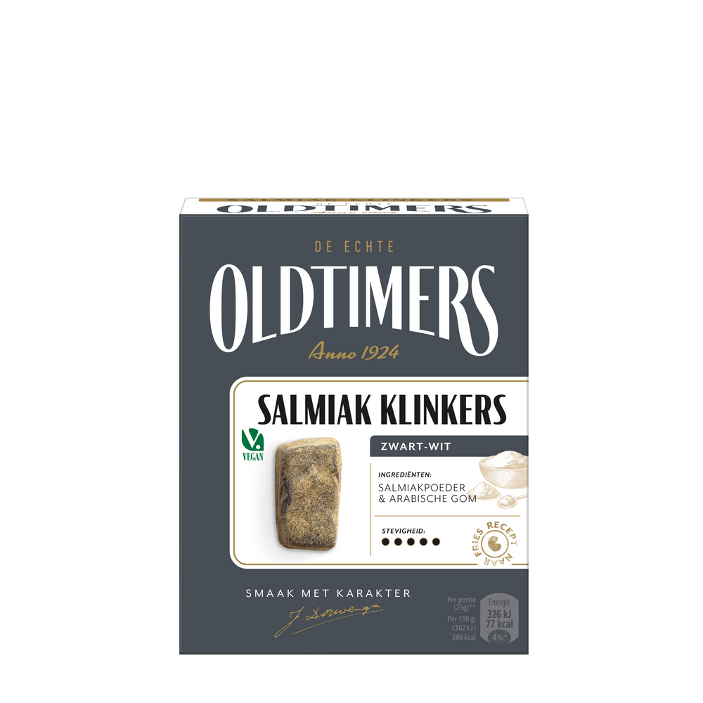 Oldtimers Salmiak Klinkers