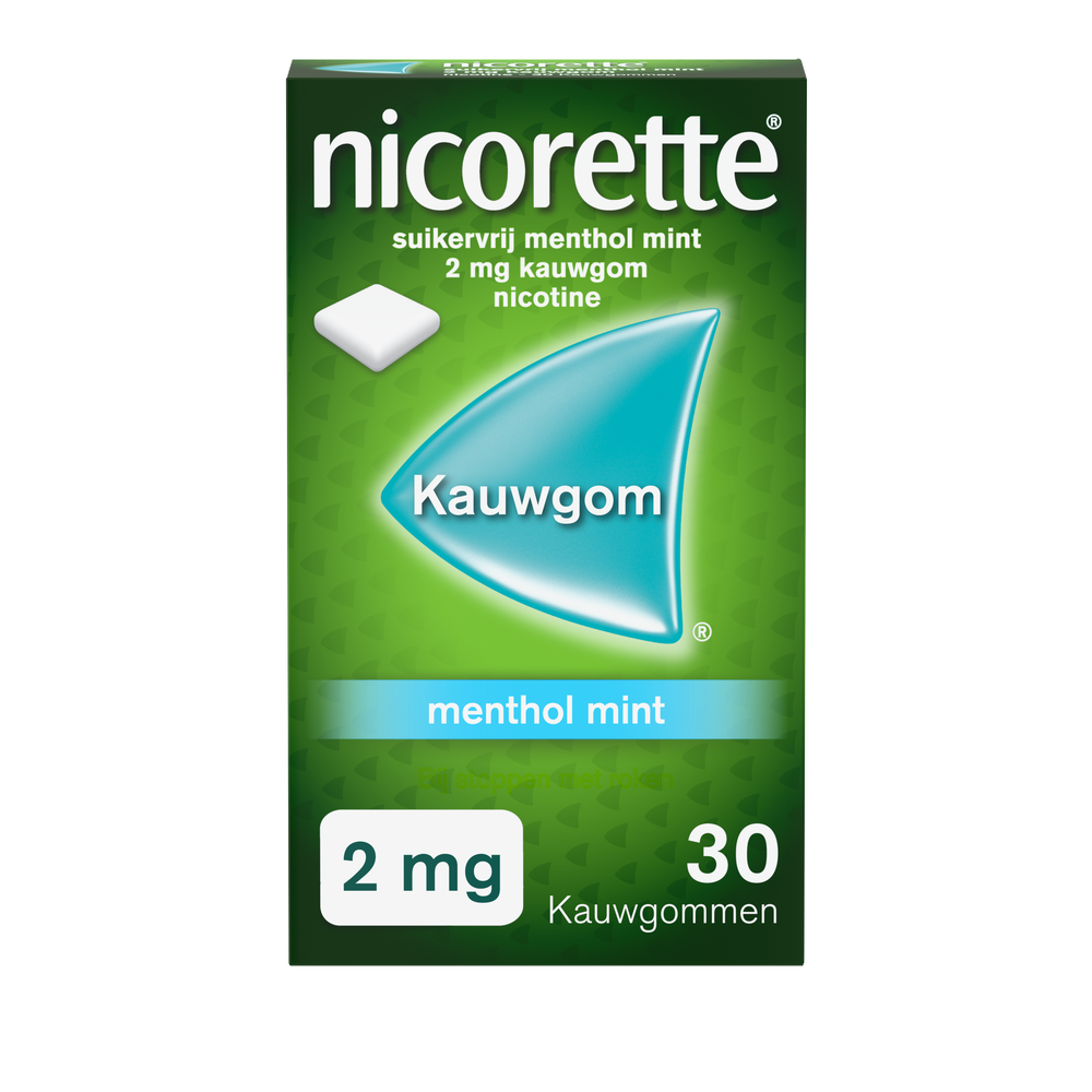 Nicorette Kauwgom (Menthol Mint)