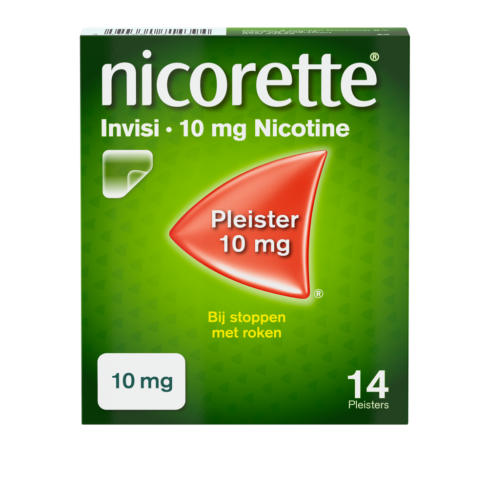 Image of Nicorette Invisi 10 mg Nicotine Pleister 