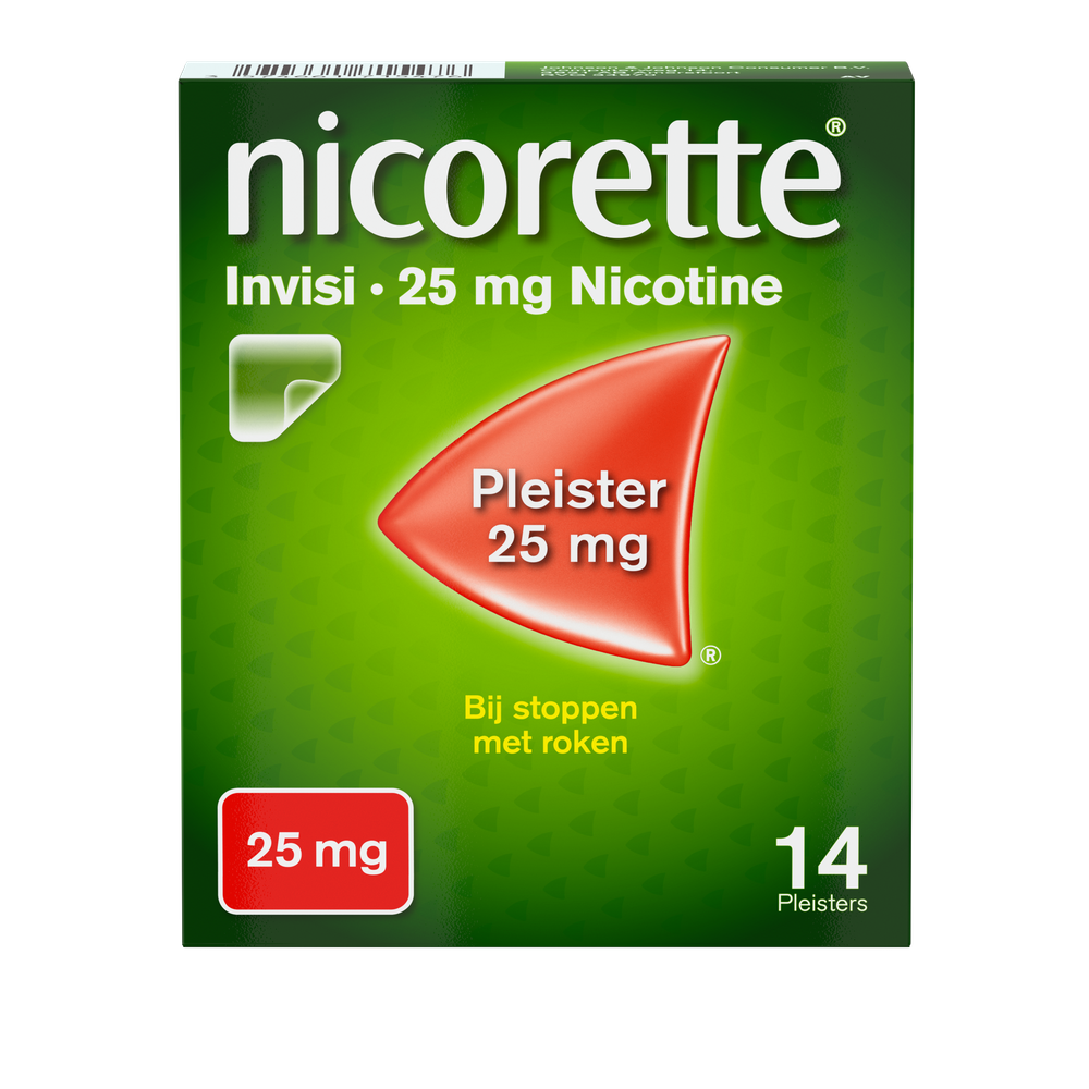 Image of Nicorette Invisi 25 mg Nicotine Pleister