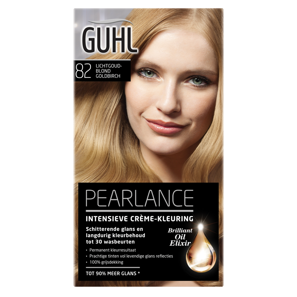 Guhl Pearlance Intensieve Creme-Kleuring N82 Lichtgoudblond Goldbirch