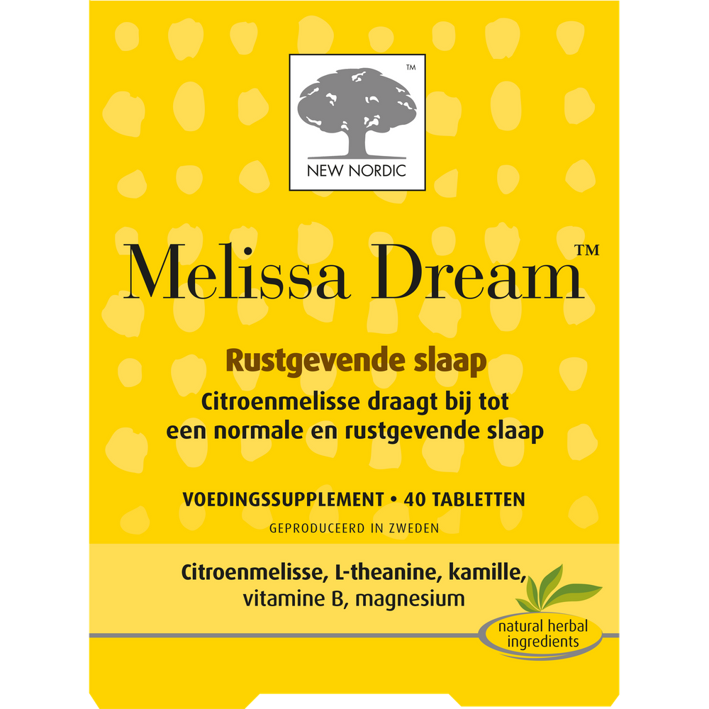 Image of New Nordic Melissa Dream Rustgevende Slaap 