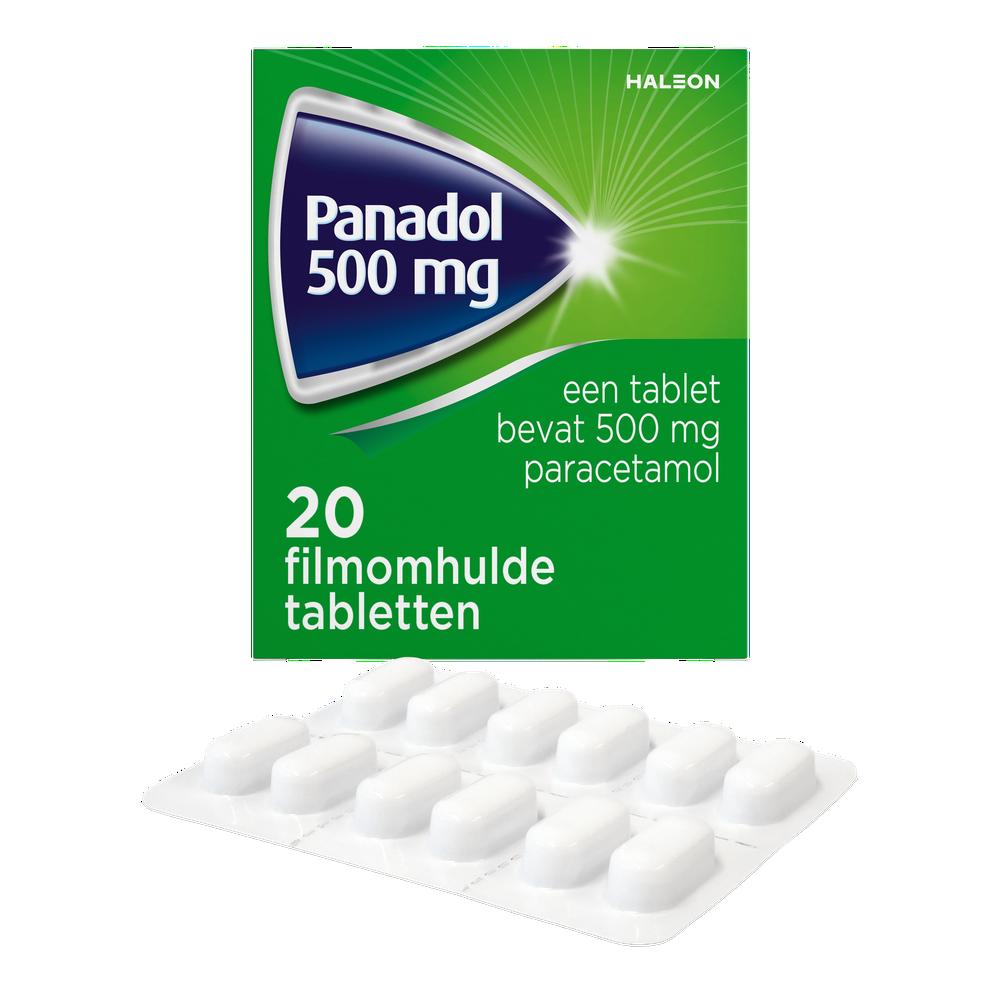 Panadol 500 mg Filmomhulde Tabletten afbeelding