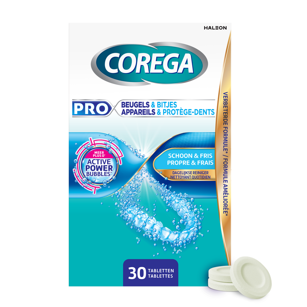 Corega Pro Beugels & Bitjes Tabletten