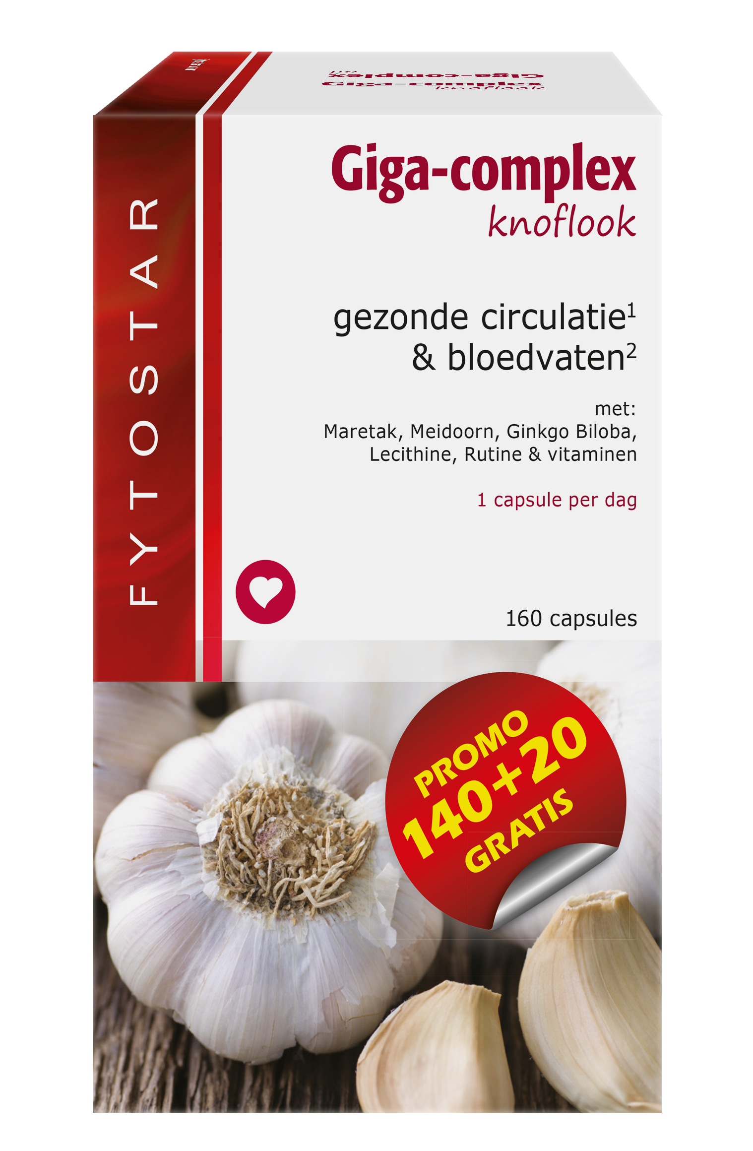 Fytostar Giga Complex Knoflook Capsules