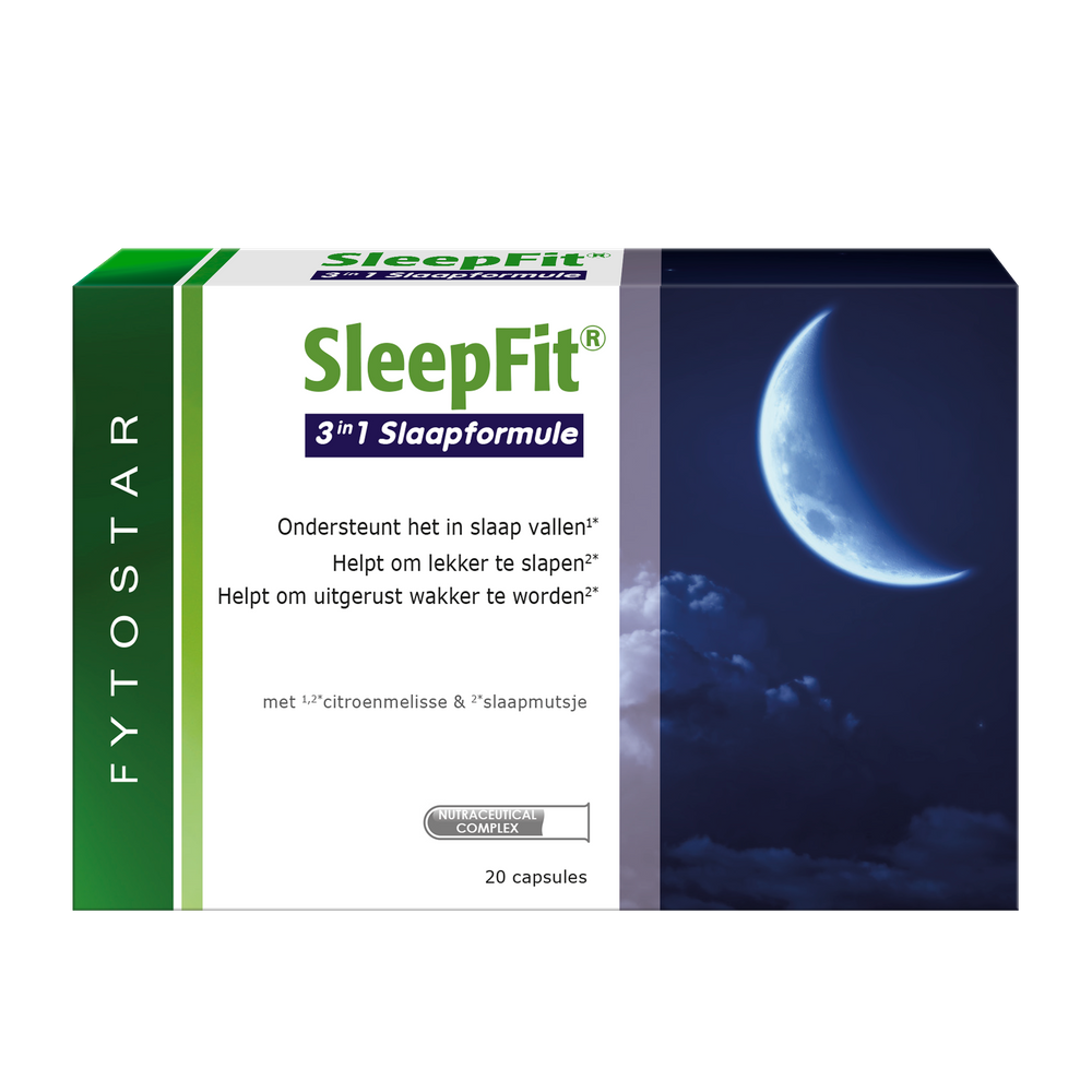 Image of Fytostar SleepFit 3in1 Slaapformule Capsules 