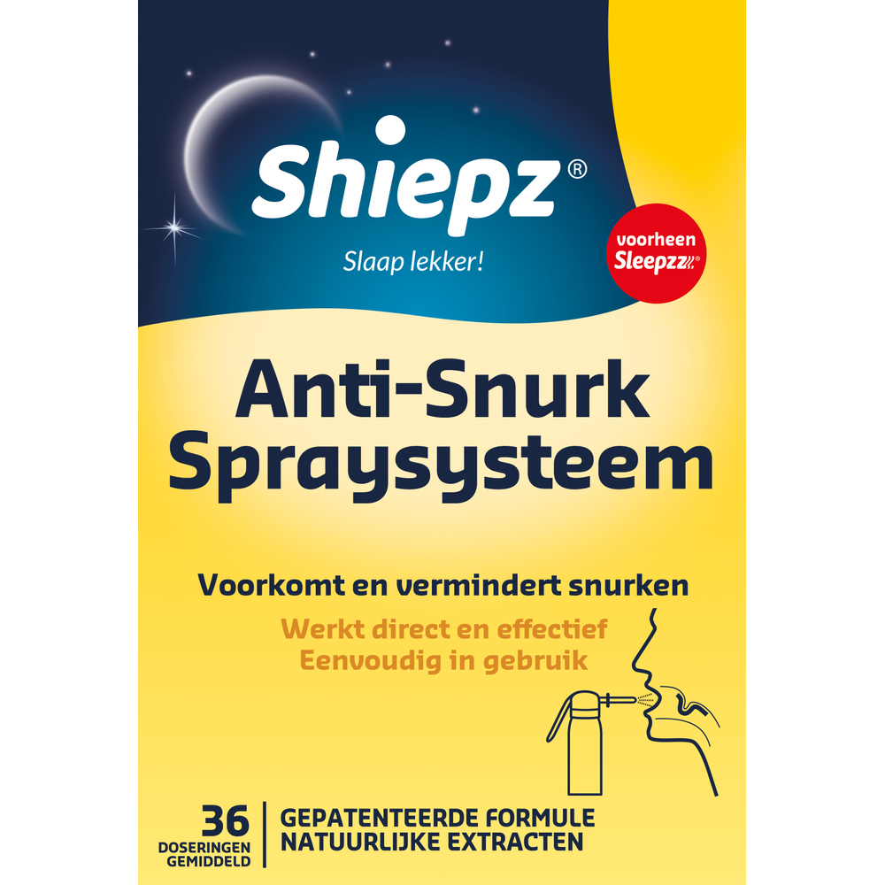 Shiepz Anti-Snurk Spraysysteem