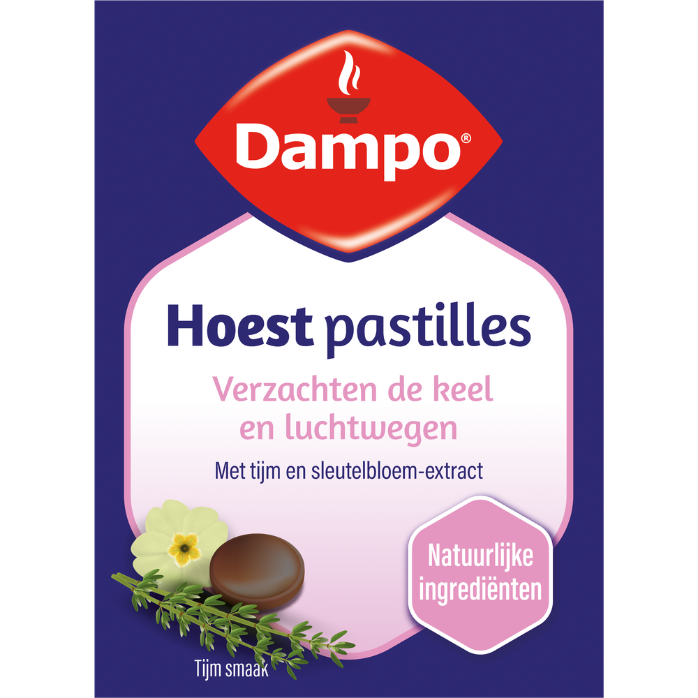 Dampo Hoestpastilles Tijm-Sleutelbloem afbeelding