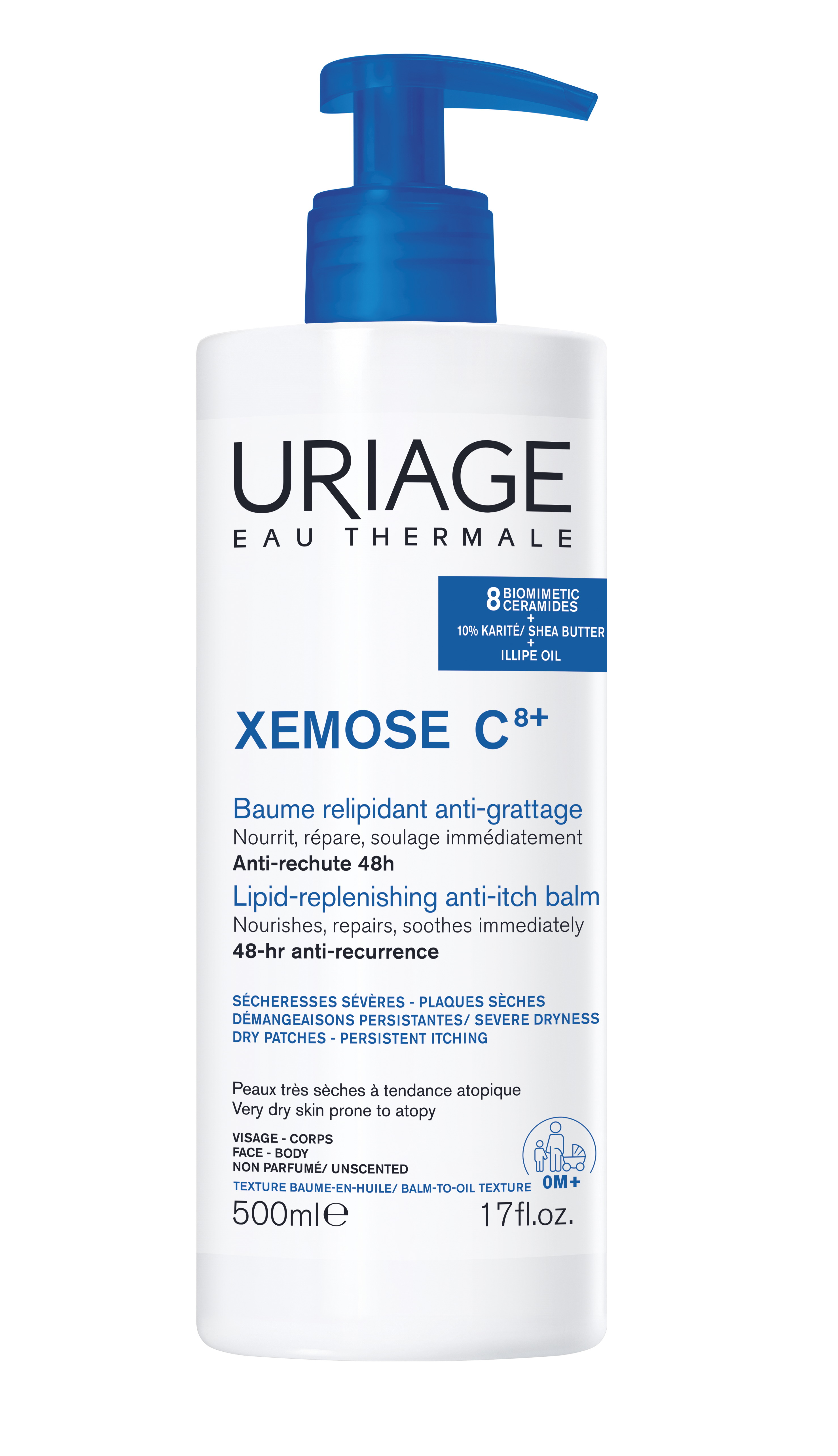 Uriage Xémose Anti-Itch Soothing Oil Balm afbeelding