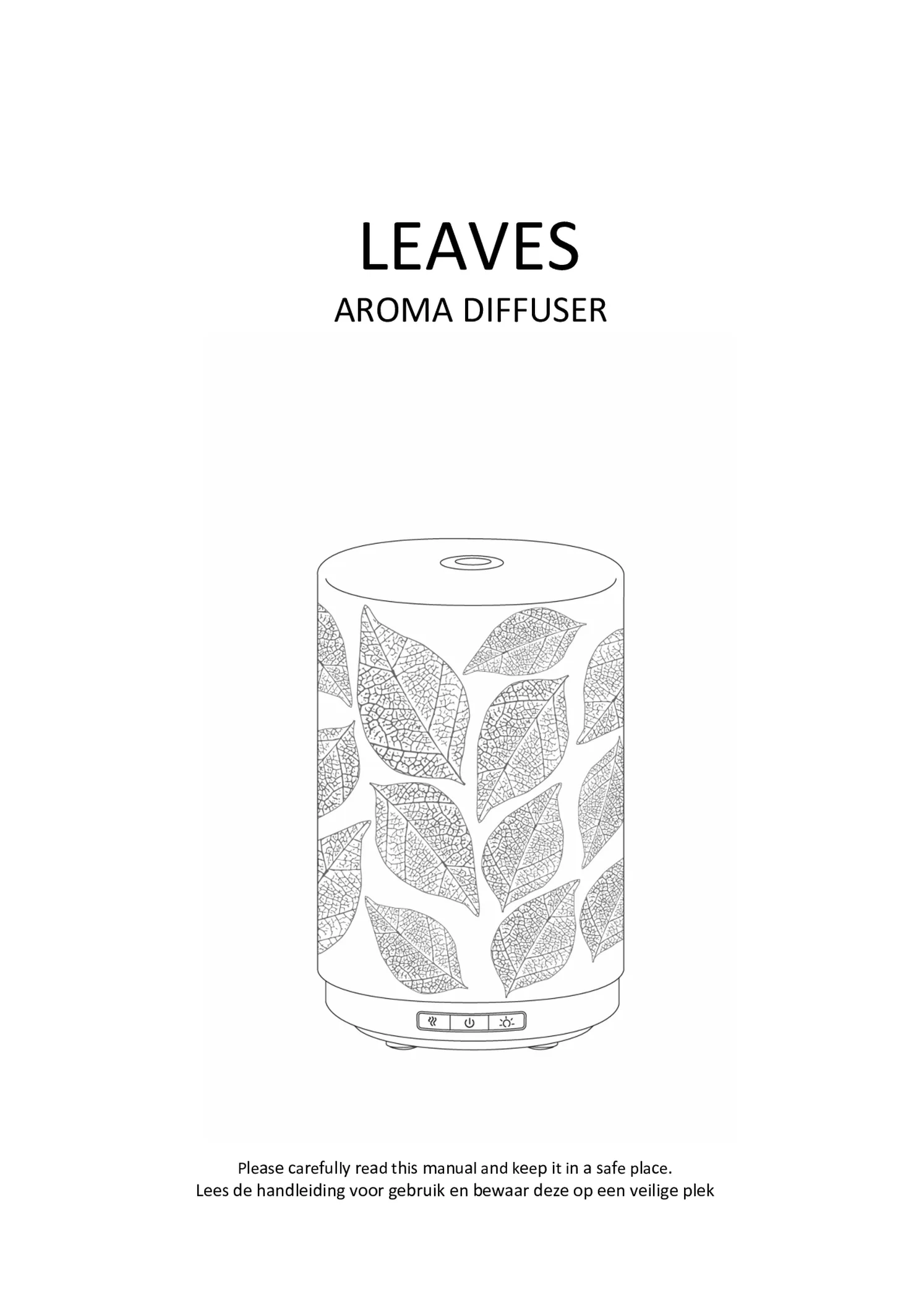 Leaves Aroma Diffuser afbeelding van document #1, gebruiksaanwijzing