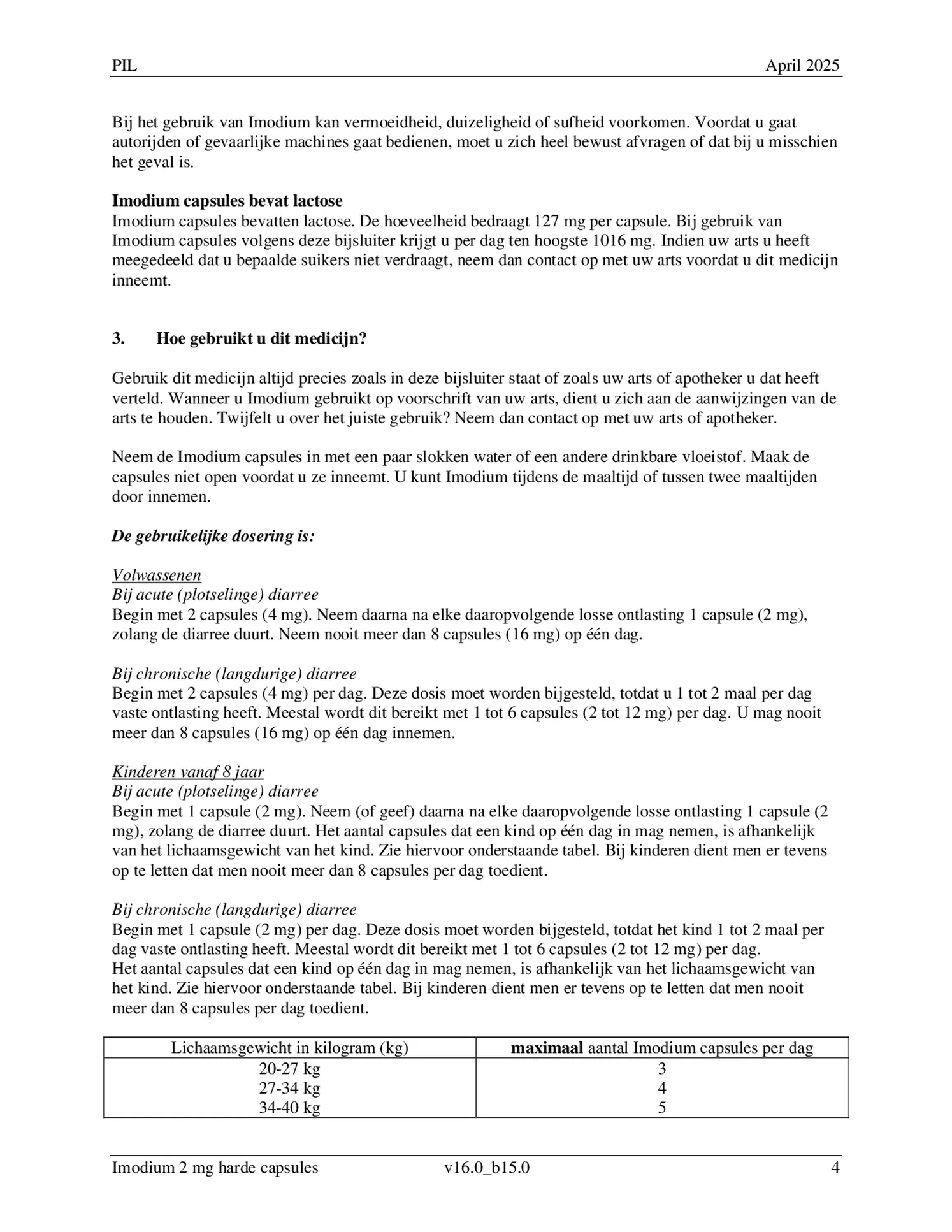 Capsules 2mg afbeelding van document #4, bijsluiter