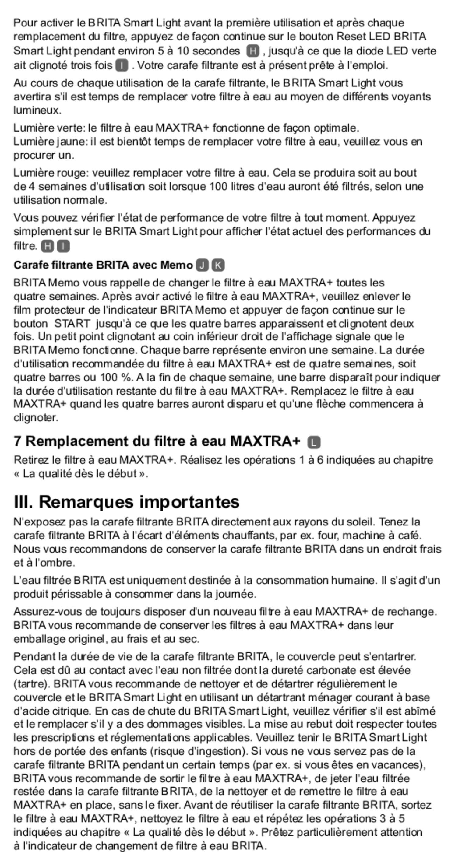 Waterfilterkan Marella Wit XL + 1 Maxtra Filterpatroon afbeelding van document #11, gebruiksaanwijzing