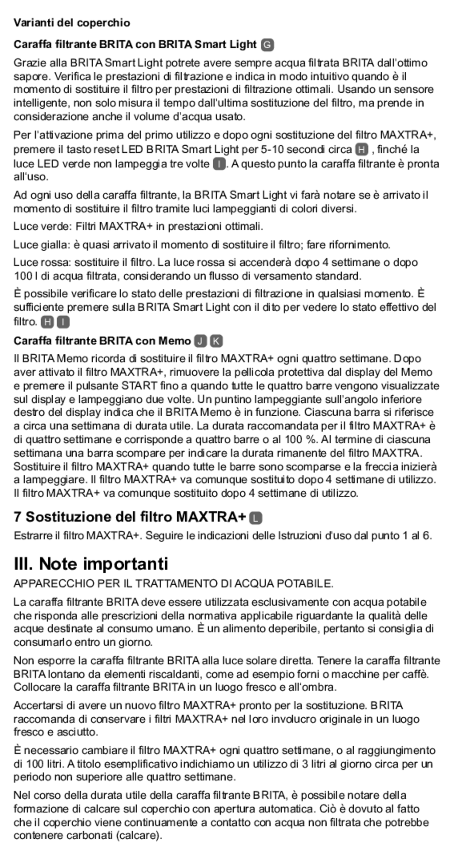 Waterfilterkan Marella Blauw XL + 1 Maxtra Filterpatroon afbeelding van document #16, gebruiksaanwijzing