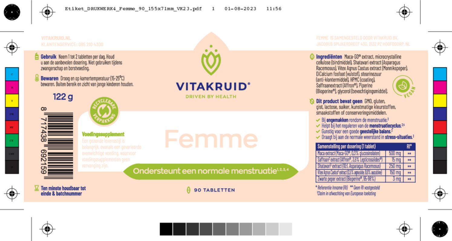 Femme Tabletten afbeelding van document #1, etiket