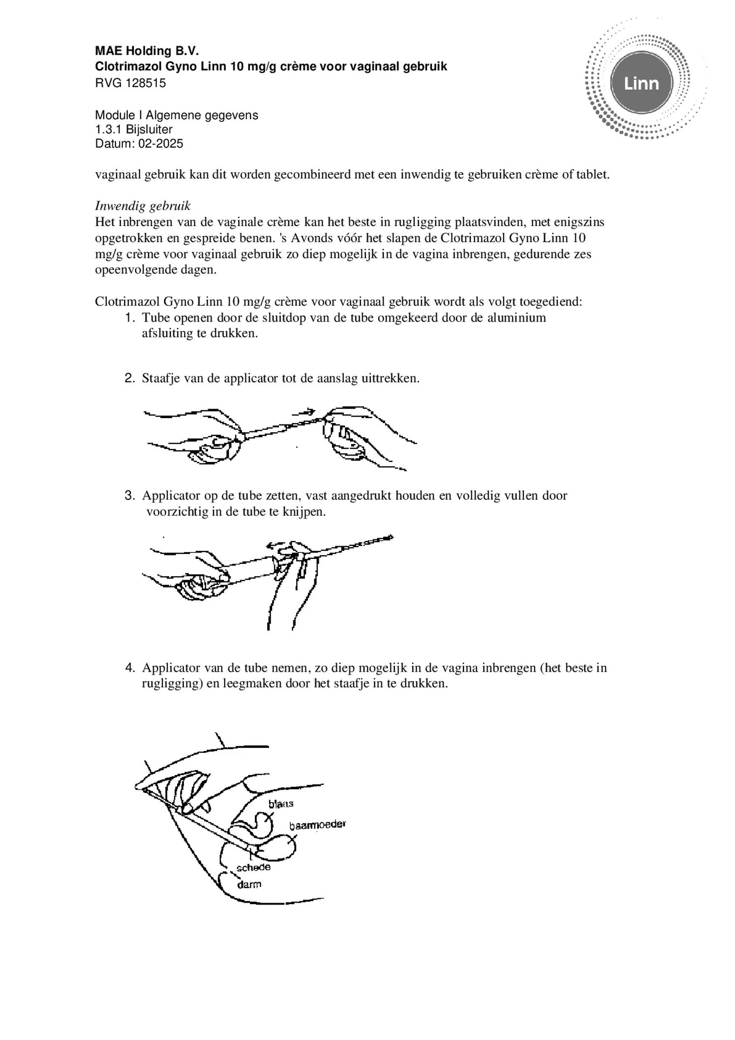 Clotrimazol 10mg/g Vaginale Crème afbeelding van document #4, bijsluiter