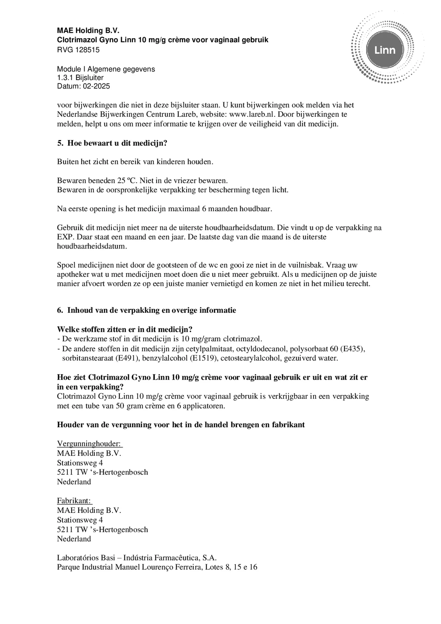 Clotrimazol 10mg/g Vaginale Crème afbeelding van document #6, bijsluiter