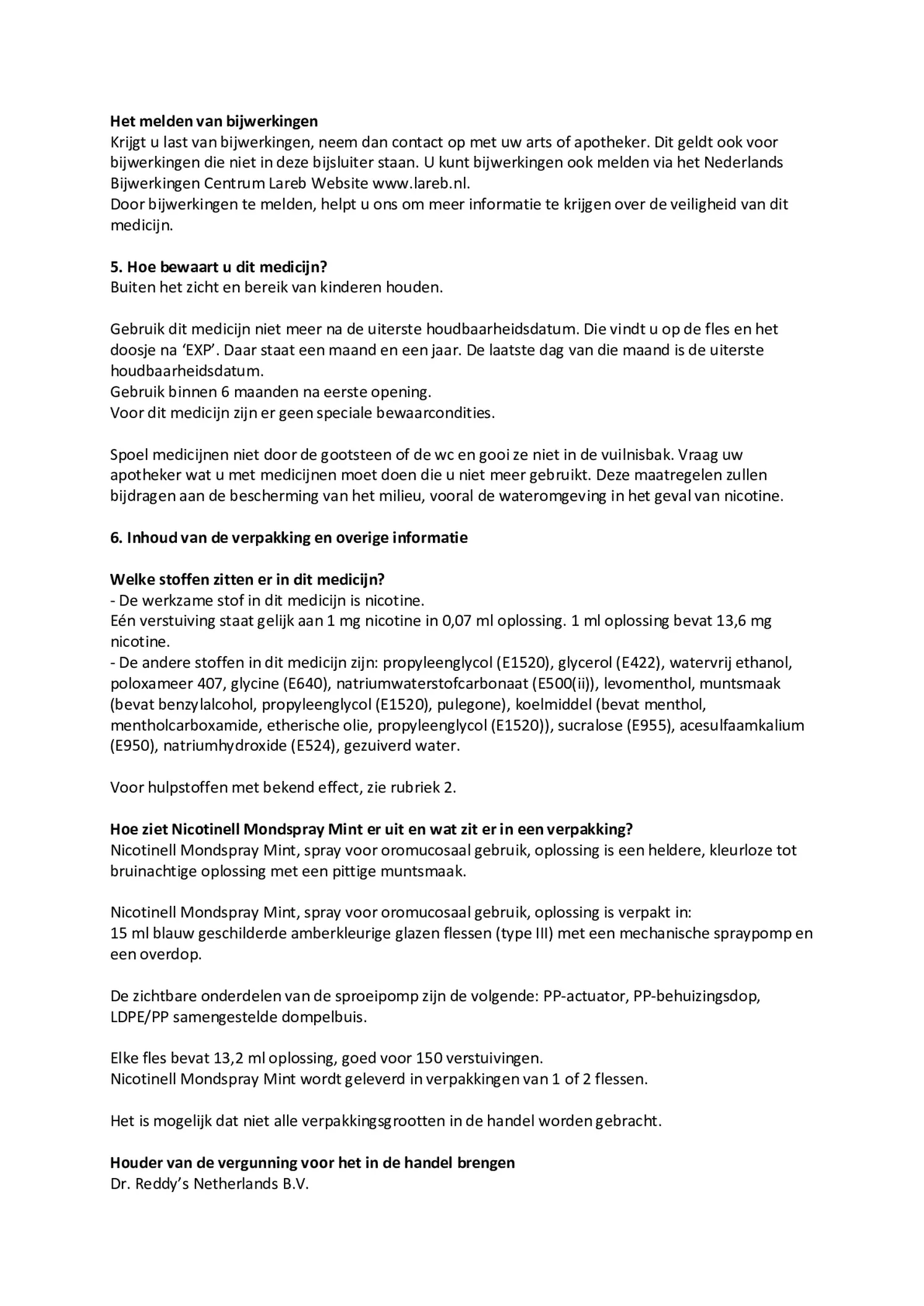 Mondspray Mint 1mg Duo afbeelding van document #7, bijsluiter