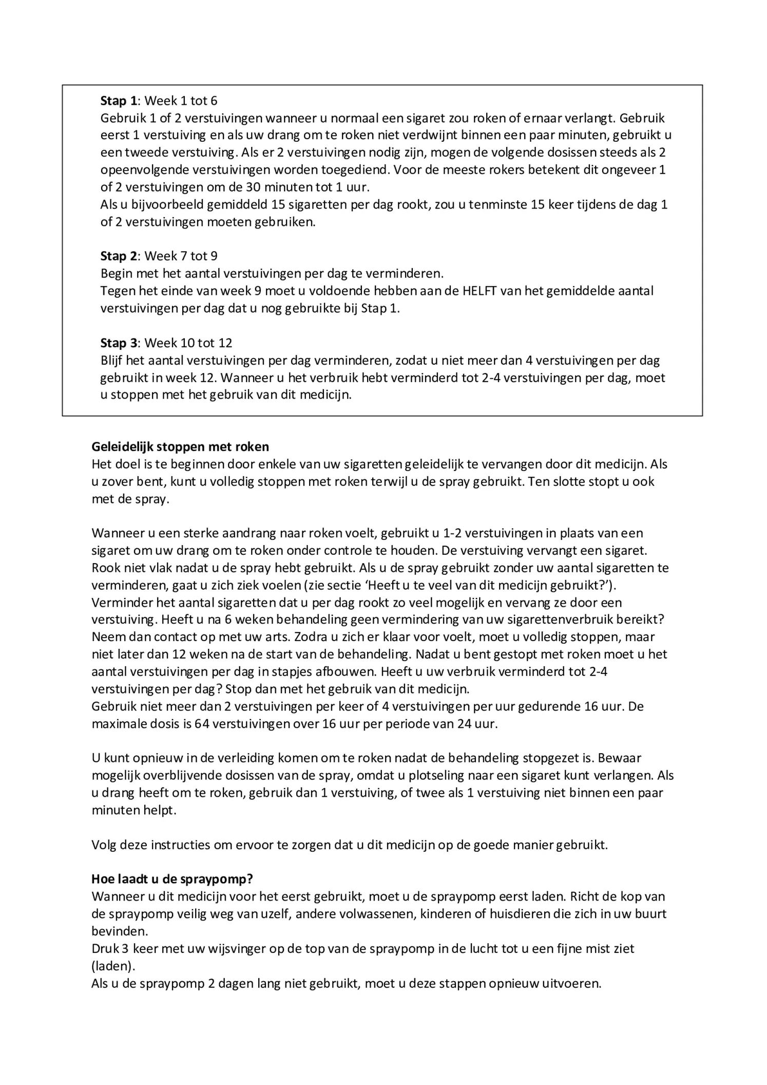 Mondspray Mint 1mg afbeelding van document #4, bijsluiter