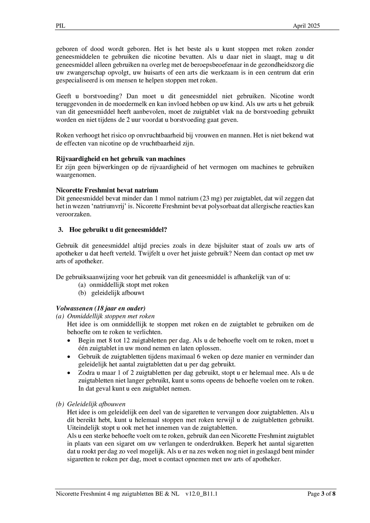 Freshmint Zuigtabletten 4mg afbeelding van document #3, bijsluiter