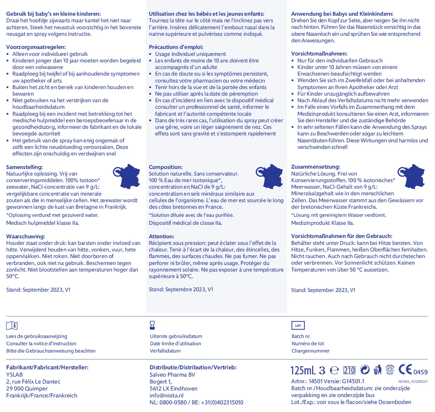Neusspoeling Isotoon - Micro-diffusion vermindert verkoudheidssymptomen afbeelding van document #2, bijsluiter