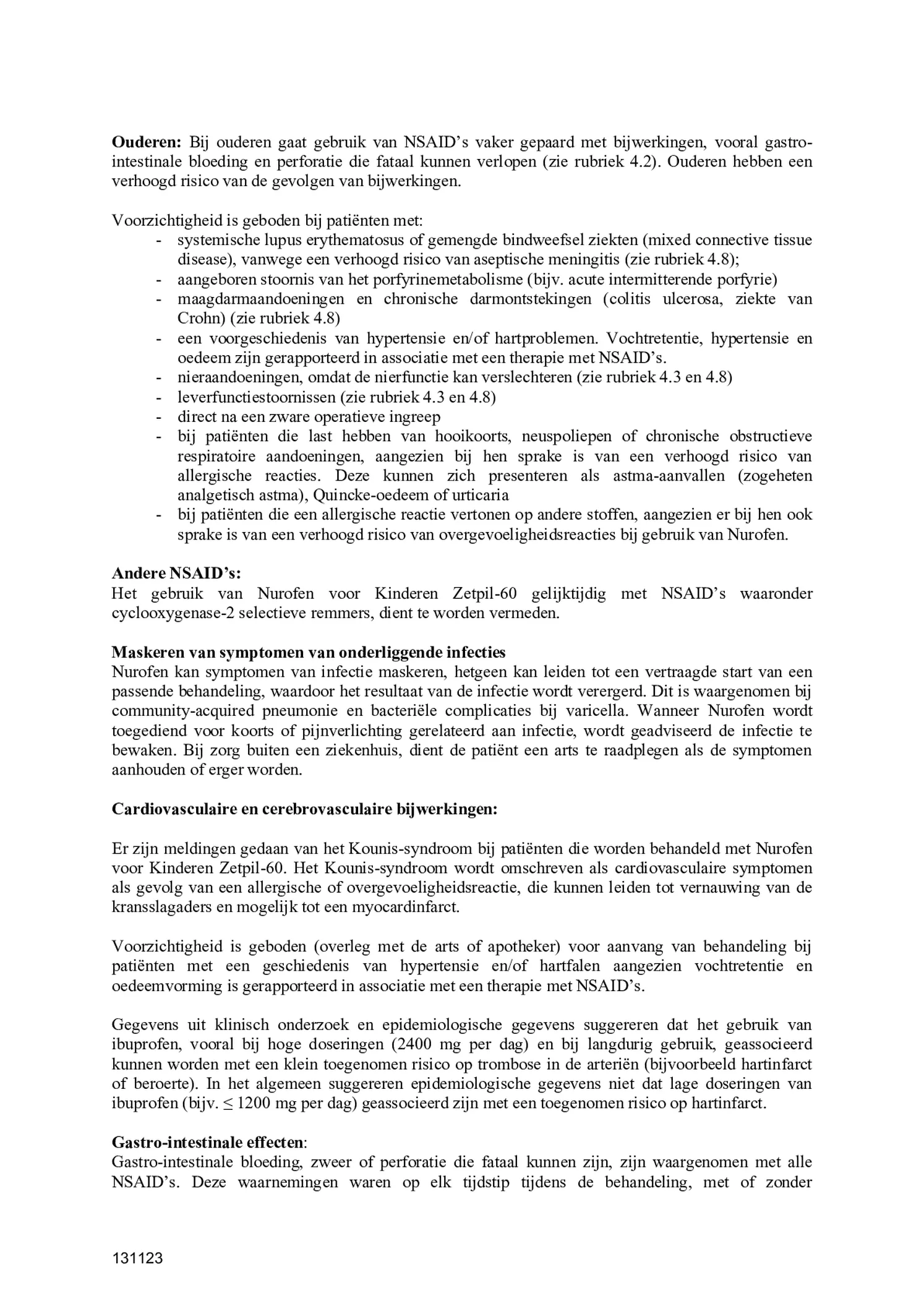 voor Kinderen Zetpil 60mg afbeelding van document #3, bijsluiter