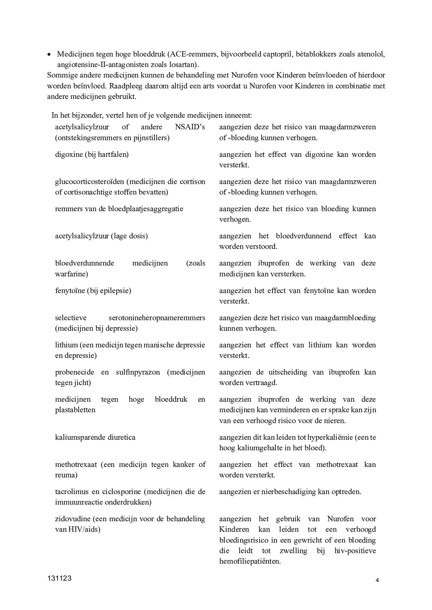 voor Kinderen Zetpil 60mg afbeelding van document #4, bijsluiter