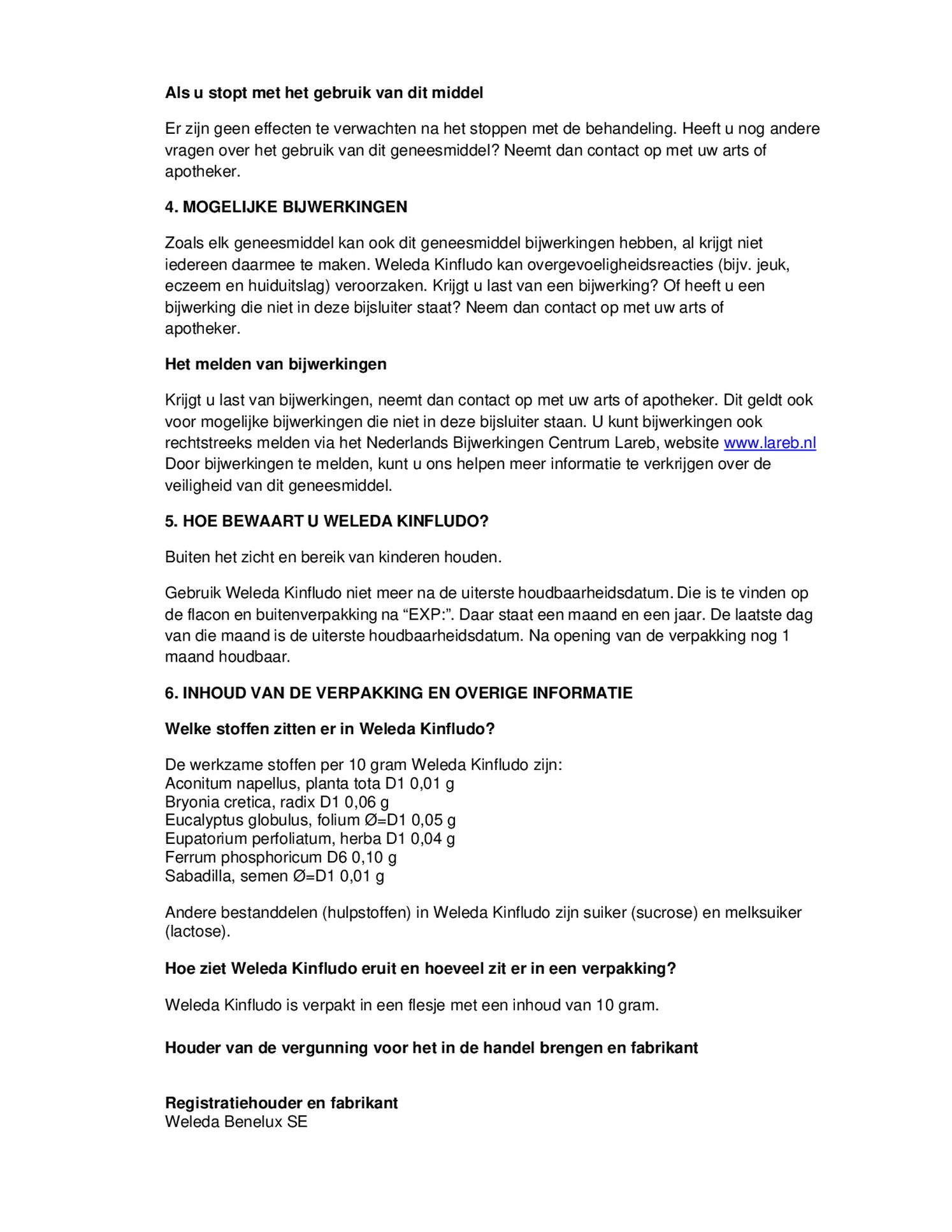 Kinfludo Korrels afbeelding van document #3, bijsluiter