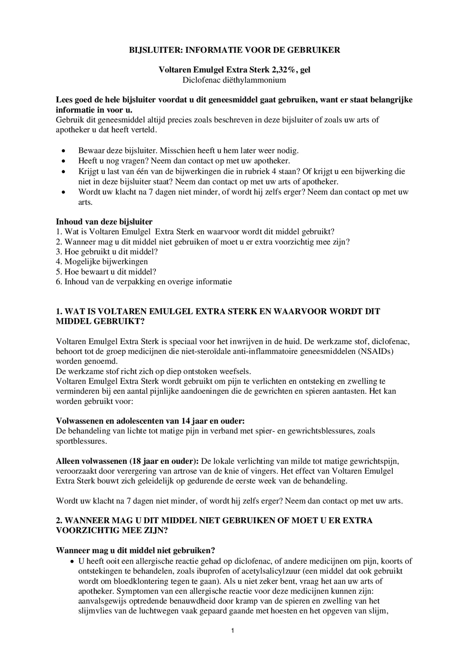 Emulgel Extra Sterk 2.32% afbeelding van document #1, bijsluiter