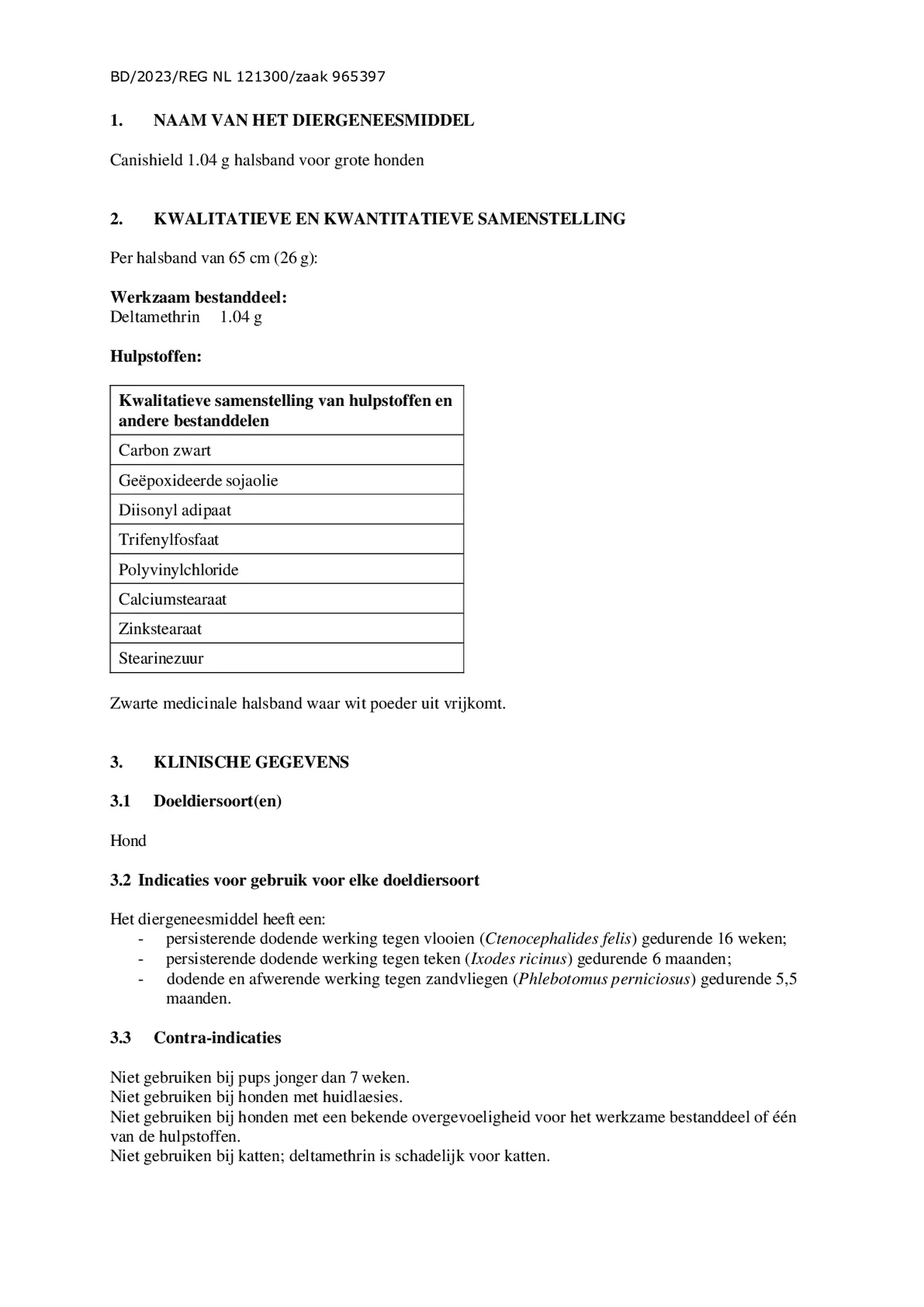 FIPROtec tegen Vlooien en Teken Middelgrote Honden afbeelding van document #2, bijsluiter