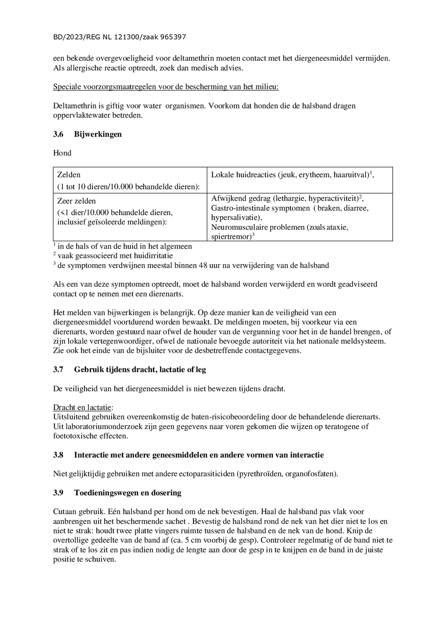 FIPROtec tegen Vlooien en Teken Extra Grote Honden afbeelding van document #4, bijsluiter