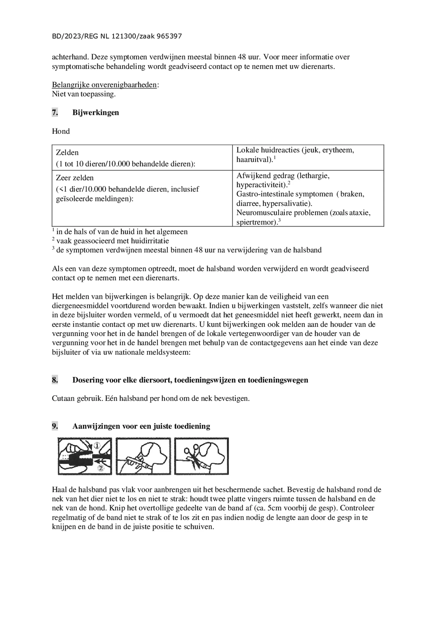 Canishield Halsband Kleine en Middelgrote Honden afbeelding van document #15, bijsluiter