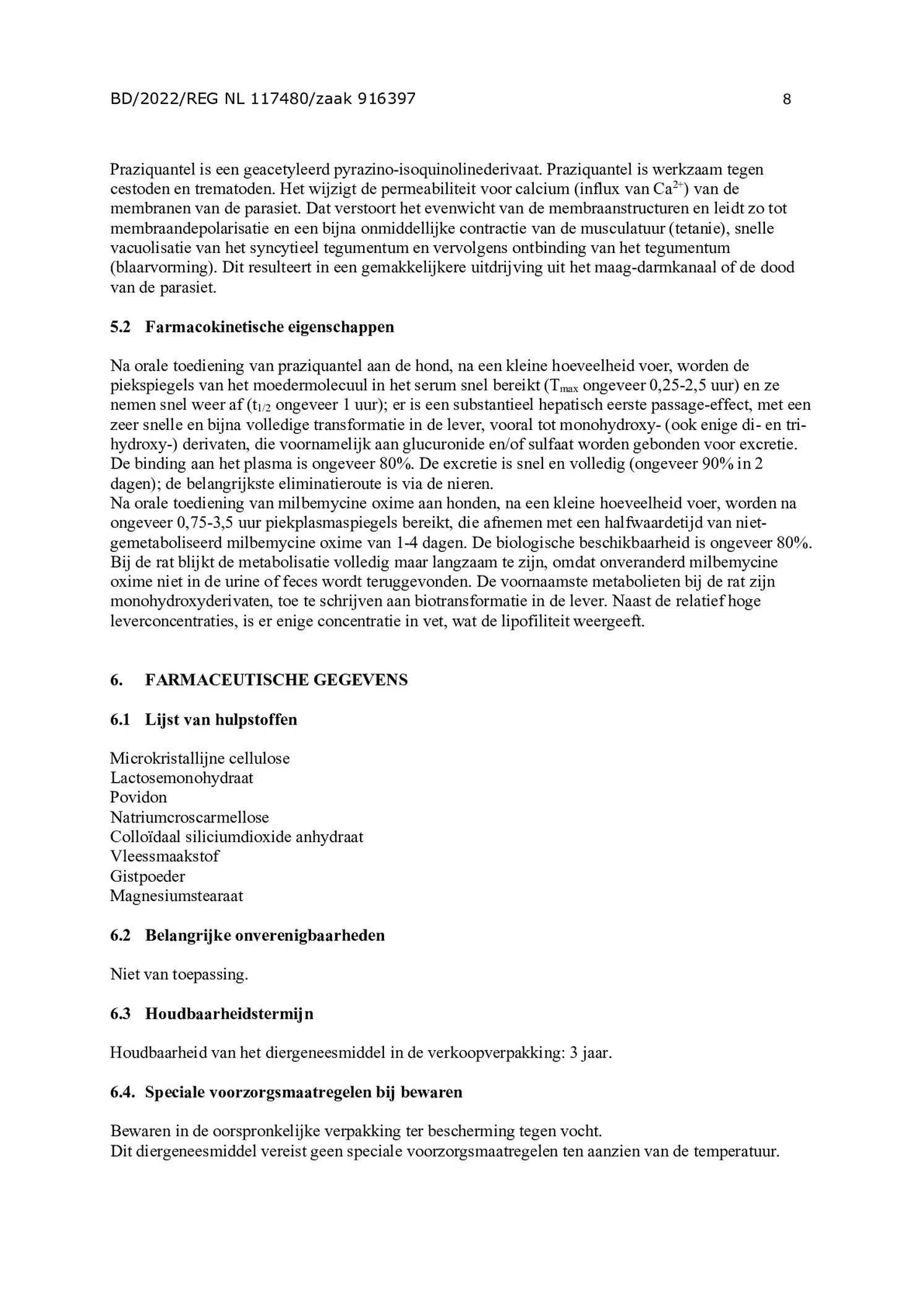 Milquestra Ontwormingsmiddel Honden vanaf 5KG afbeelding van document #8, bijsluiter