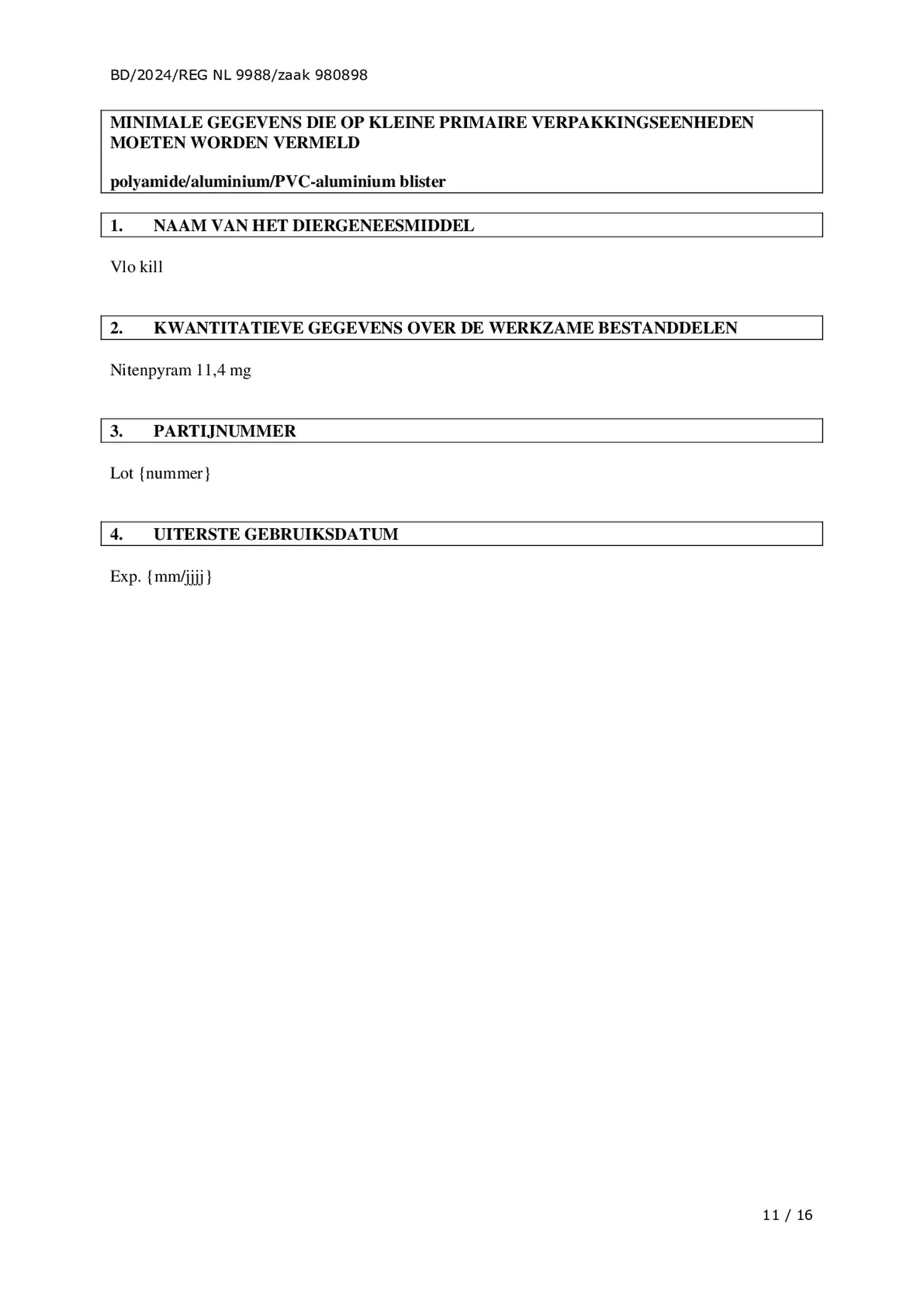 Vlo Kill Katten en Kleine Honden afbeelding van document #11, bijsluiter