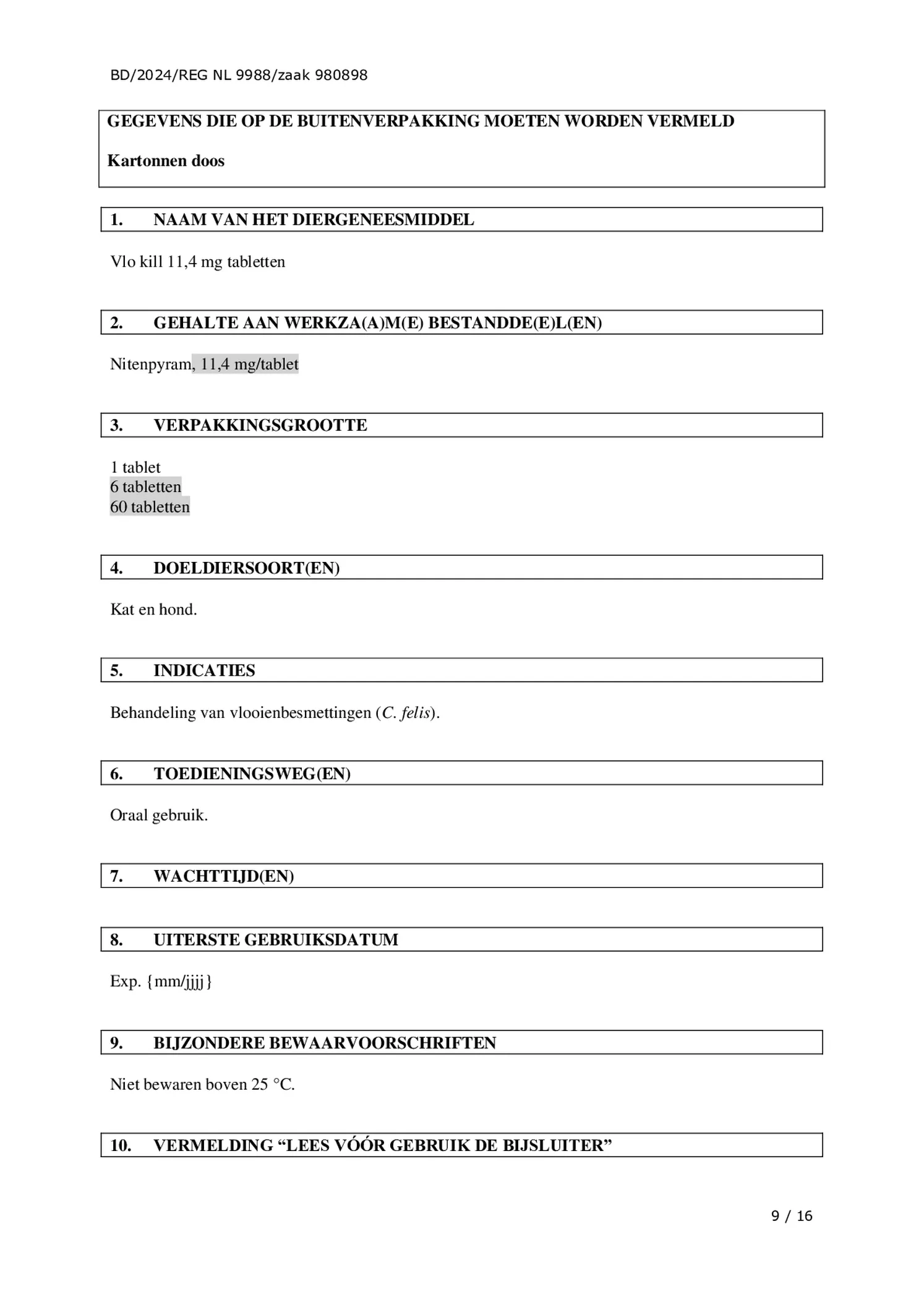 Vlo Kill Katten en Kleine Honden afbeelding van document #9, bijsluiter