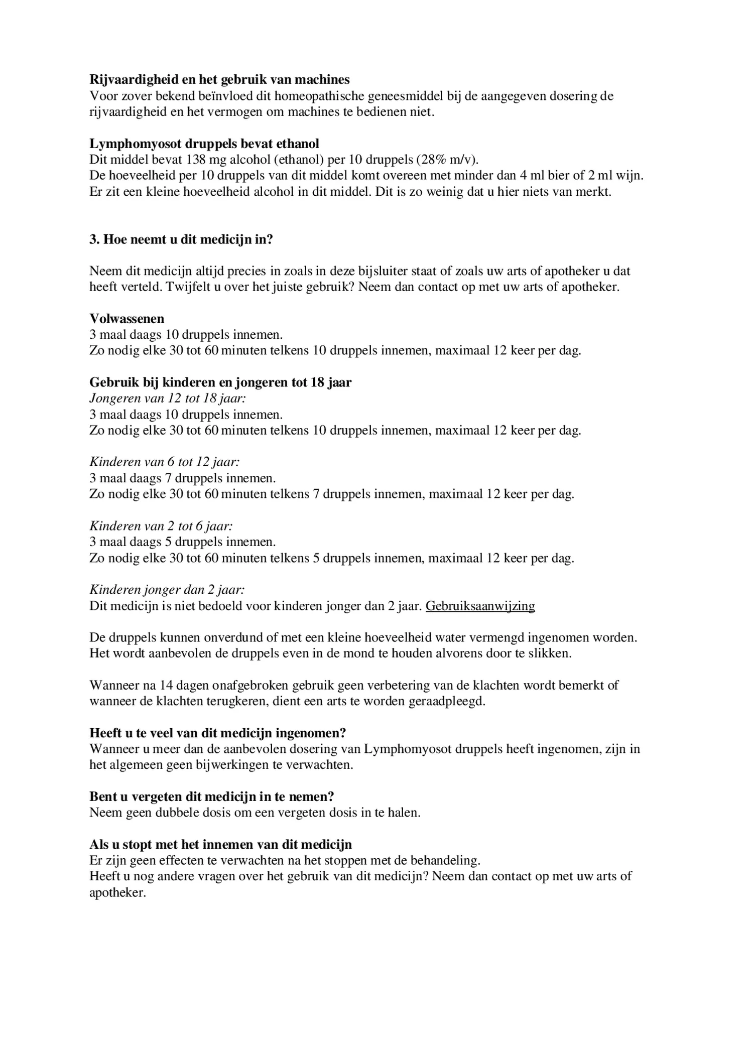 Lymphomyosot Druppels afbeelding van document #3, bijsluiter