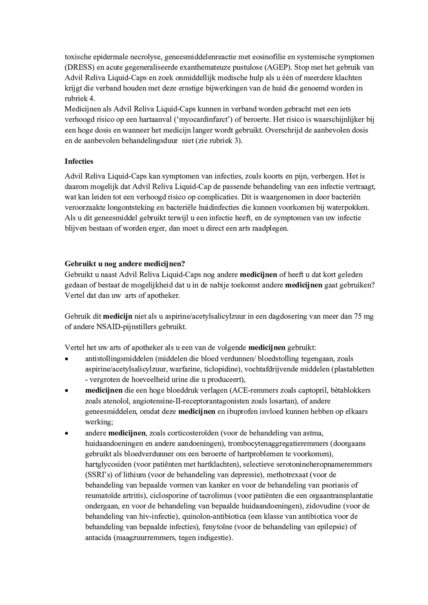 Reliva Liquid Capsules 200 mg - voor pijn en koorts afbeelding van document #3, bijsluiter