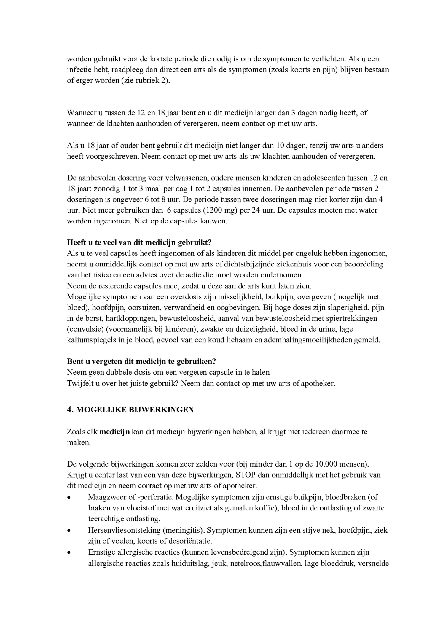 Reliva Liquid Capsules 200 mg - voor pijn en koorts afbeelding van document #5, bijsluiter