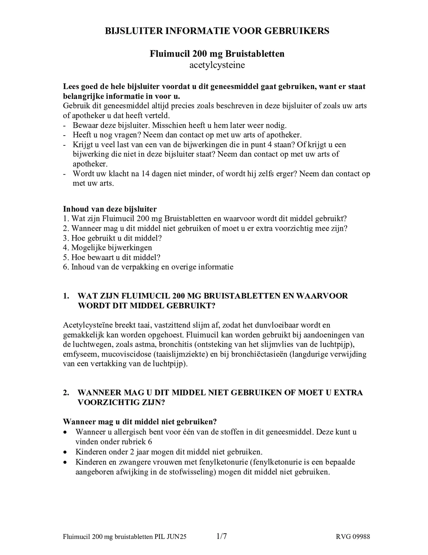 200mg Bruistabletten afbeelding van document #1, bijsluiter