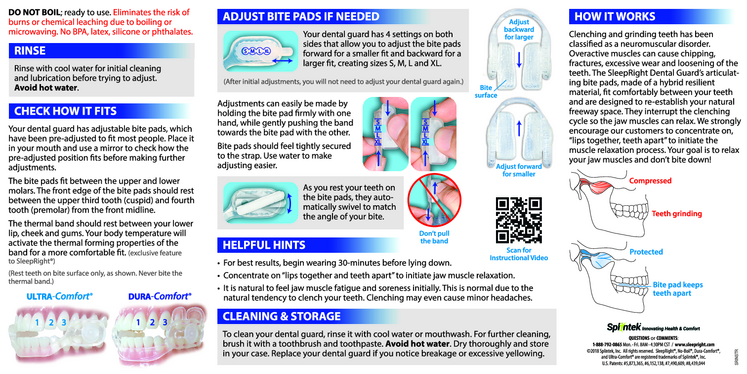 Dental Guard Ultra-Comfort afbeelding van document #1, informatiefolder