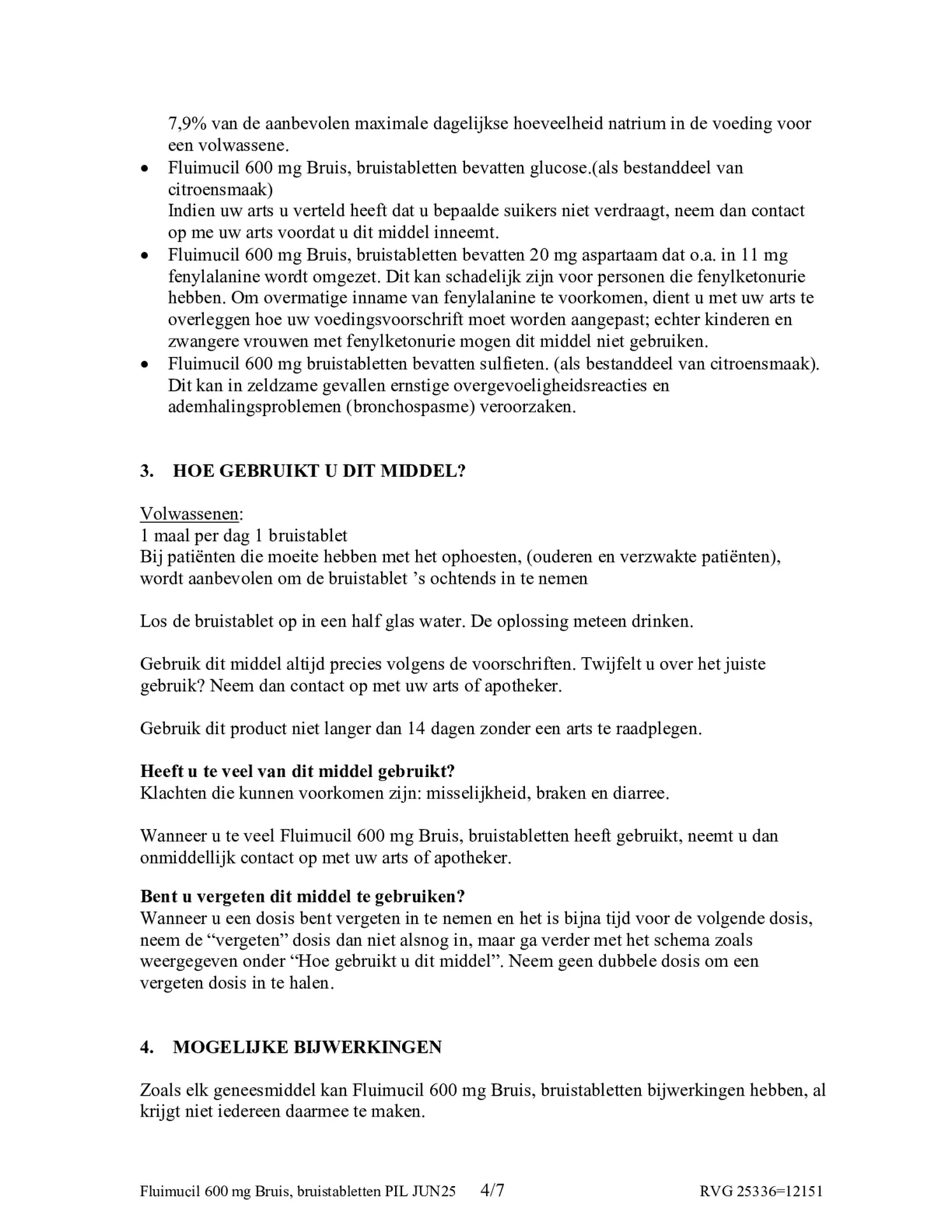 600mg Bruistabletten afbeelding van document #4, bijsluiter