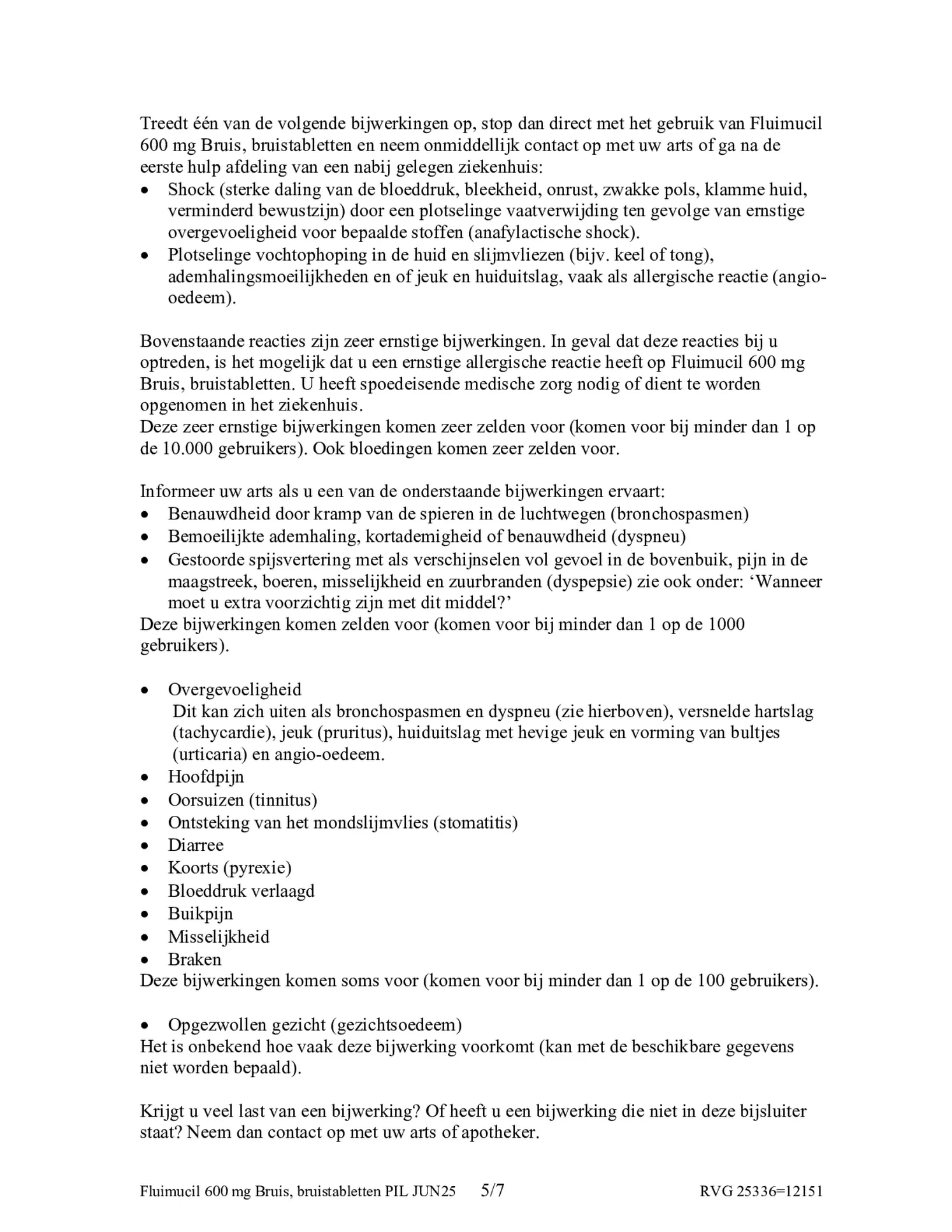 600mg Bruistabletten afbeelding van document #5, bijsluiter